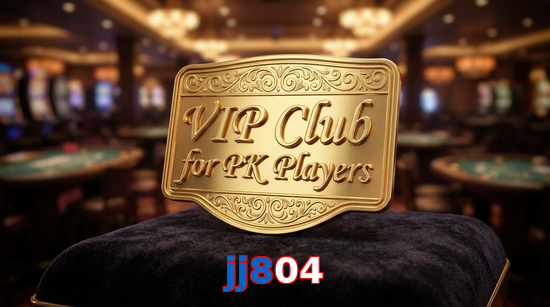 Main screen of Jj804 vip page for PK players